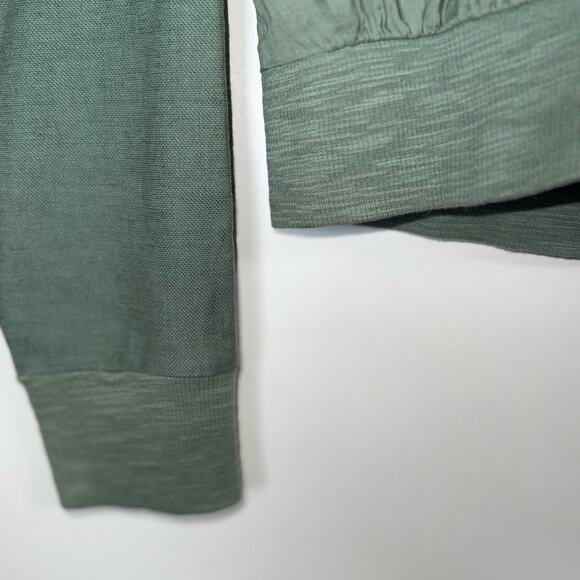 Anthropologie Hei Hei Hilltop Olive Green Bomber Jacket Small Lightweight Boho - Picture 8 of 12